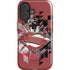 DC Comics Superman Red Pattern iPhone 16 Plus Magsafe Impact Case